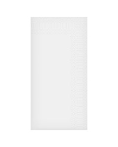 16" 2PLY WHITE 1/8 BOOKFOLD NAPKIN- 1200 PER CASE 214032