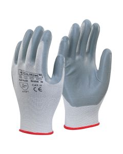 NITRILE FOAM NYLON GLOVE X-LARGE (SIXE 10)