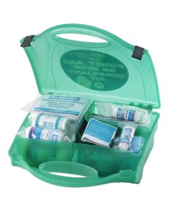MEDIUM WORKPLACE FIRST AID KIT GREEN 22.5CMx27.5CMx9CM - M9