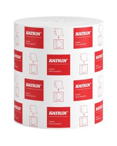 Katrin Classic M2 White Hand Towel Roll (Case/6)