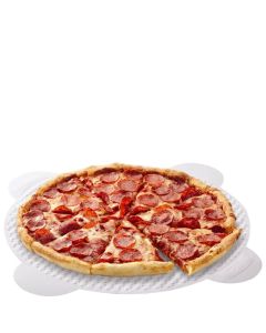 10" Perfect Crust Circle Embossed Pizza Liner (Case/250)