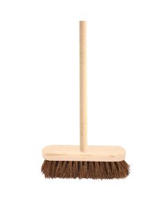 12" BASSINE BROOM (SEMI STIFF) COMPLETE