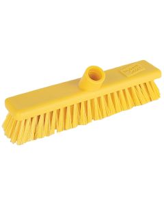 12" Soft Yellow Hygiene Broom Head