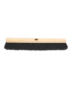 24" BLACK COCO BROOM HEAD