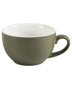 EVOLVE LARGE CAPPUCCINO CUP 9.75OZ PINE   CASE X 6
