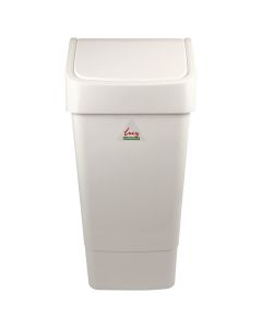 SWING TOP BIN WHITE - 50L SYR