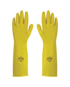 DEEP SINK LONG LATEX GLOVES YELLOW SIZE 7