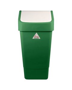 SWING TOP BIN GREEN - 50L