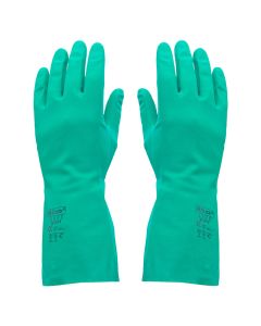 GREEN NITRILE GLOVES 9