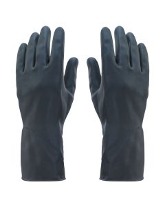 415 BLACK FLOCK LINED GLOVE 10