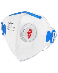 FFP2 FOLD FLAT PARTICULATE RESPIRATOR VALVED MASK