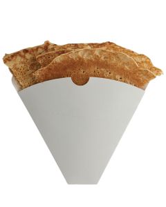 White Crepe Cone (Case/1,000)