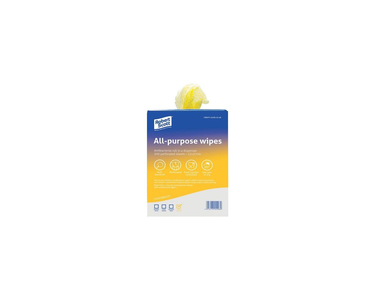 ABBEY ALL PURPOSE ROLL CLOTH YELLOW - ABBEY