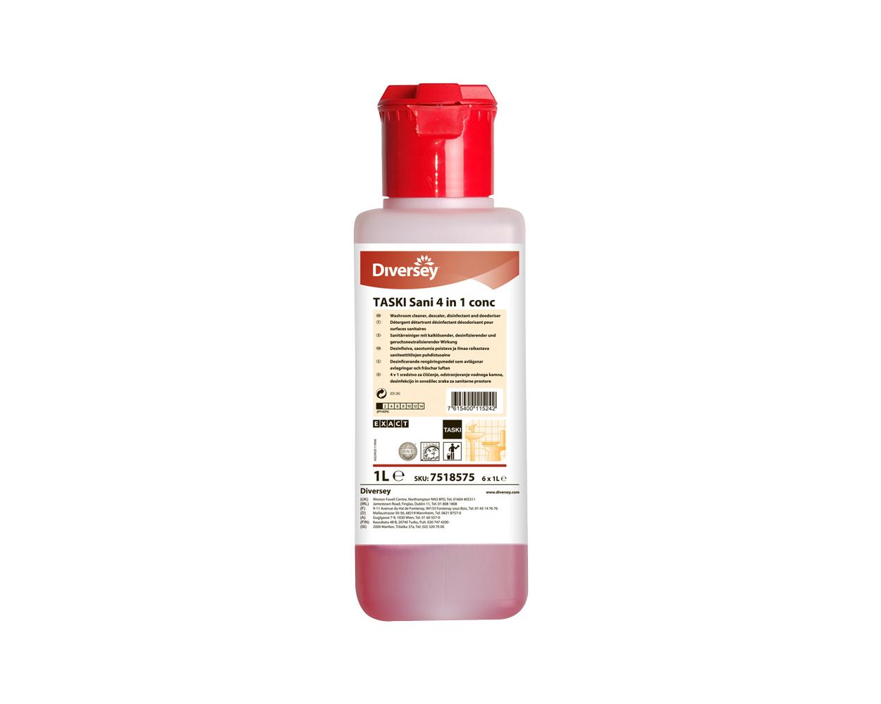 SANI 4IN1 PLUS EXACT 6x1L 7518575/101103717