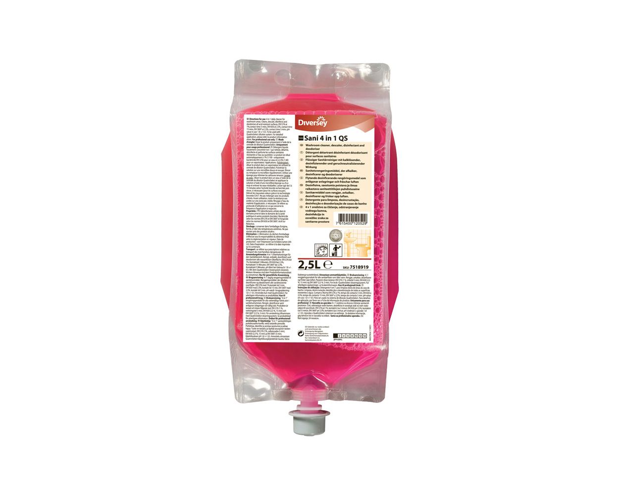 SANI 4IN1 PLUS QUATTRO SELECT 2 x 2.5L - 101103900
