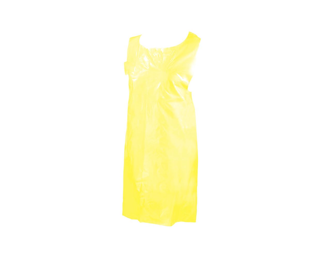 27x42 POLY APRON ON ROLL YELLOW CASE 5 ROLLS OF 200