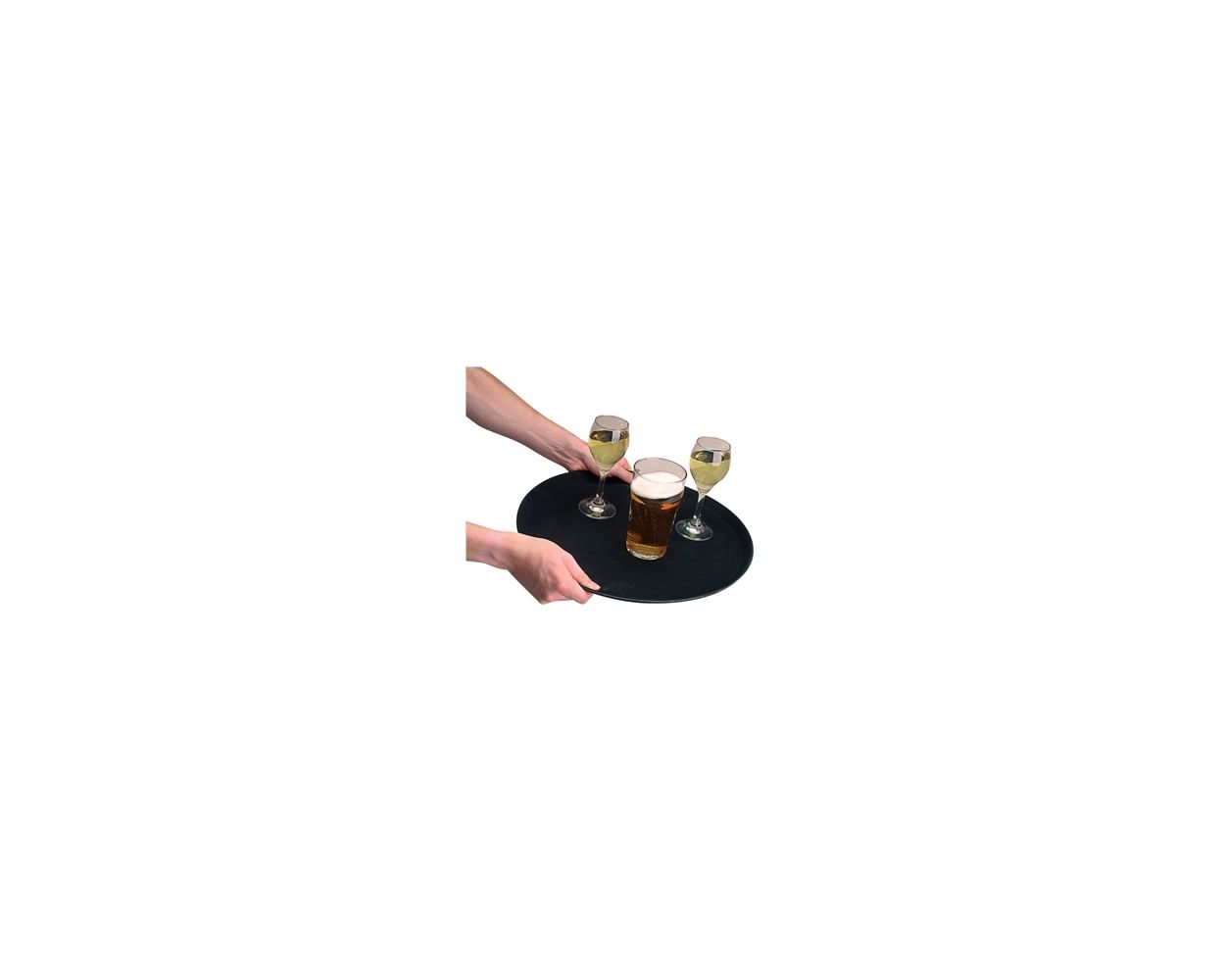 14" ROUND ANTI SLIP TRAY