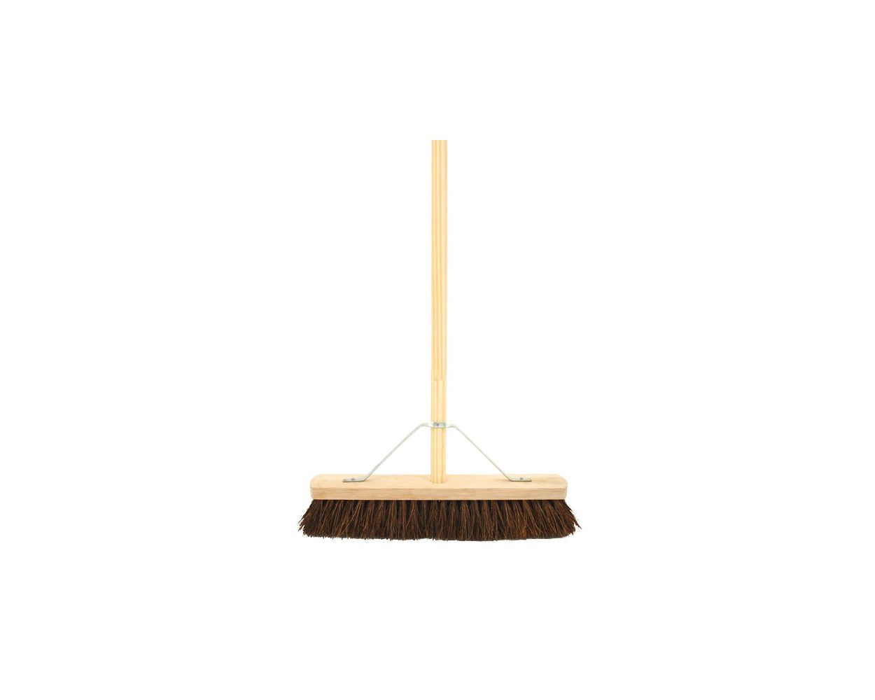 18" BASSINE BROOM (SEMI STIFF) COMPLETE