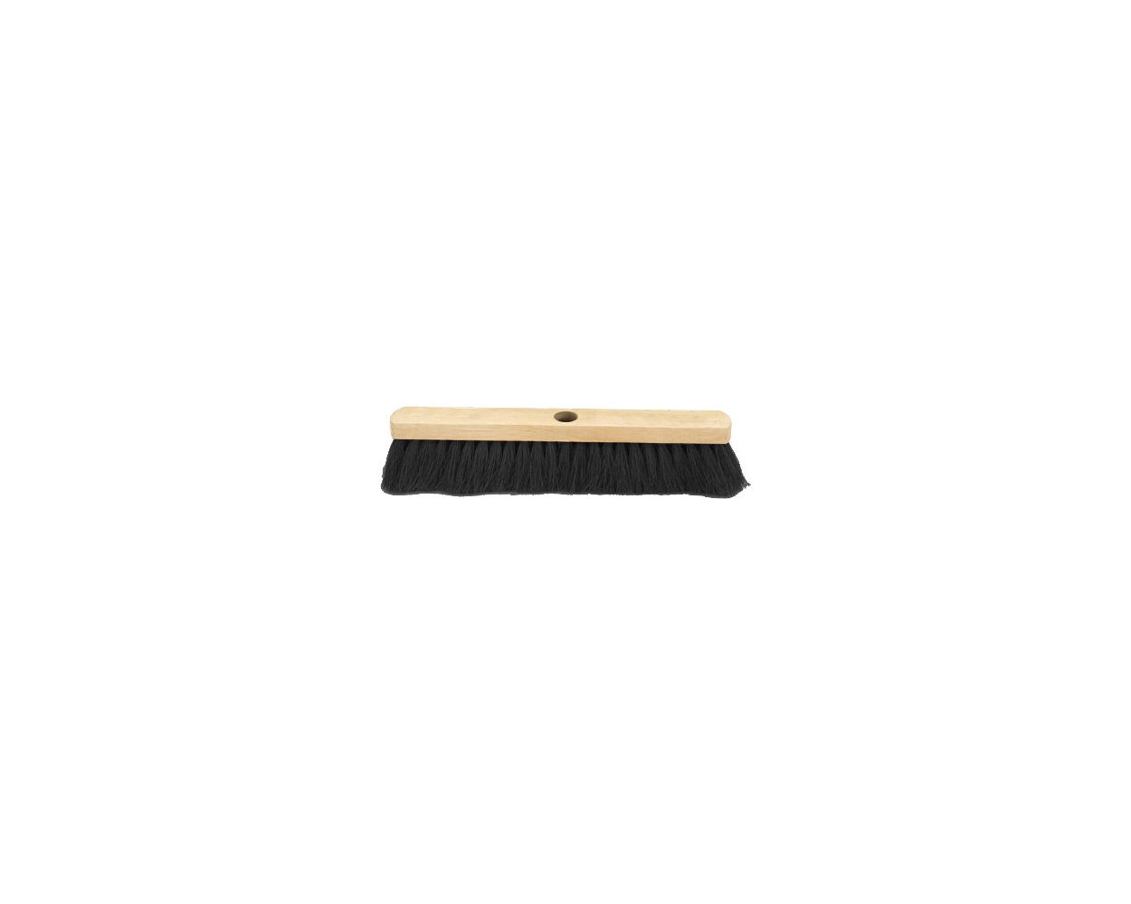 18" BLACK COCO BROOM HEAD