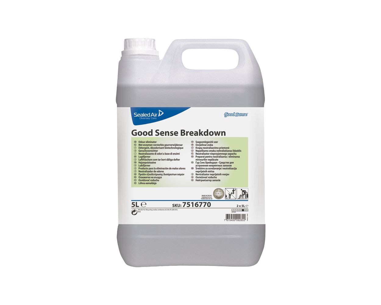 GOOD SENSE BREAKDOWN DEODERISER 2X5L