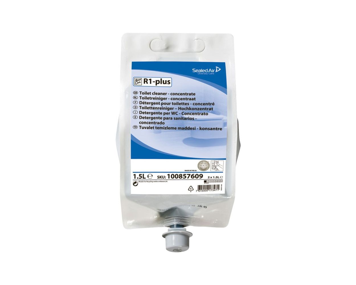 ROOMCARE R1+ TOILET CLEANER DIVERMITE SYSTEM 2x1.5L