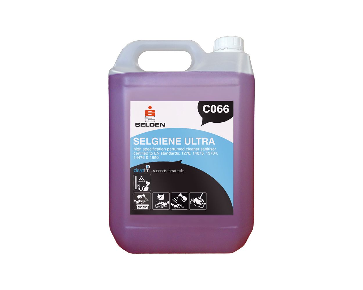 SELGIENE ULTRA HARD SURFACE CLEANER/ V.SANITISER - 2x5ltr