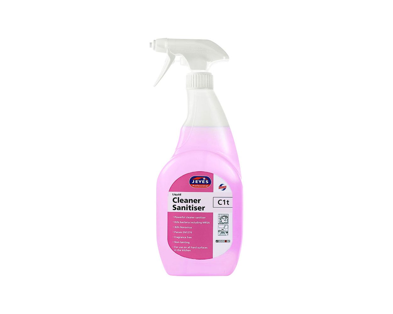 JEYES DEFENCE LIQUID SANITIZER 750ML 6 PER CASE C1