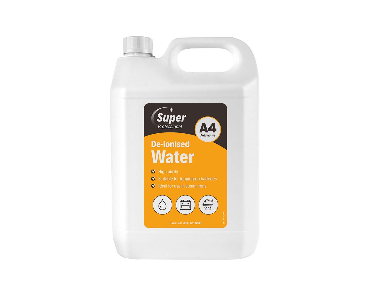 5L DEIONISED WATER