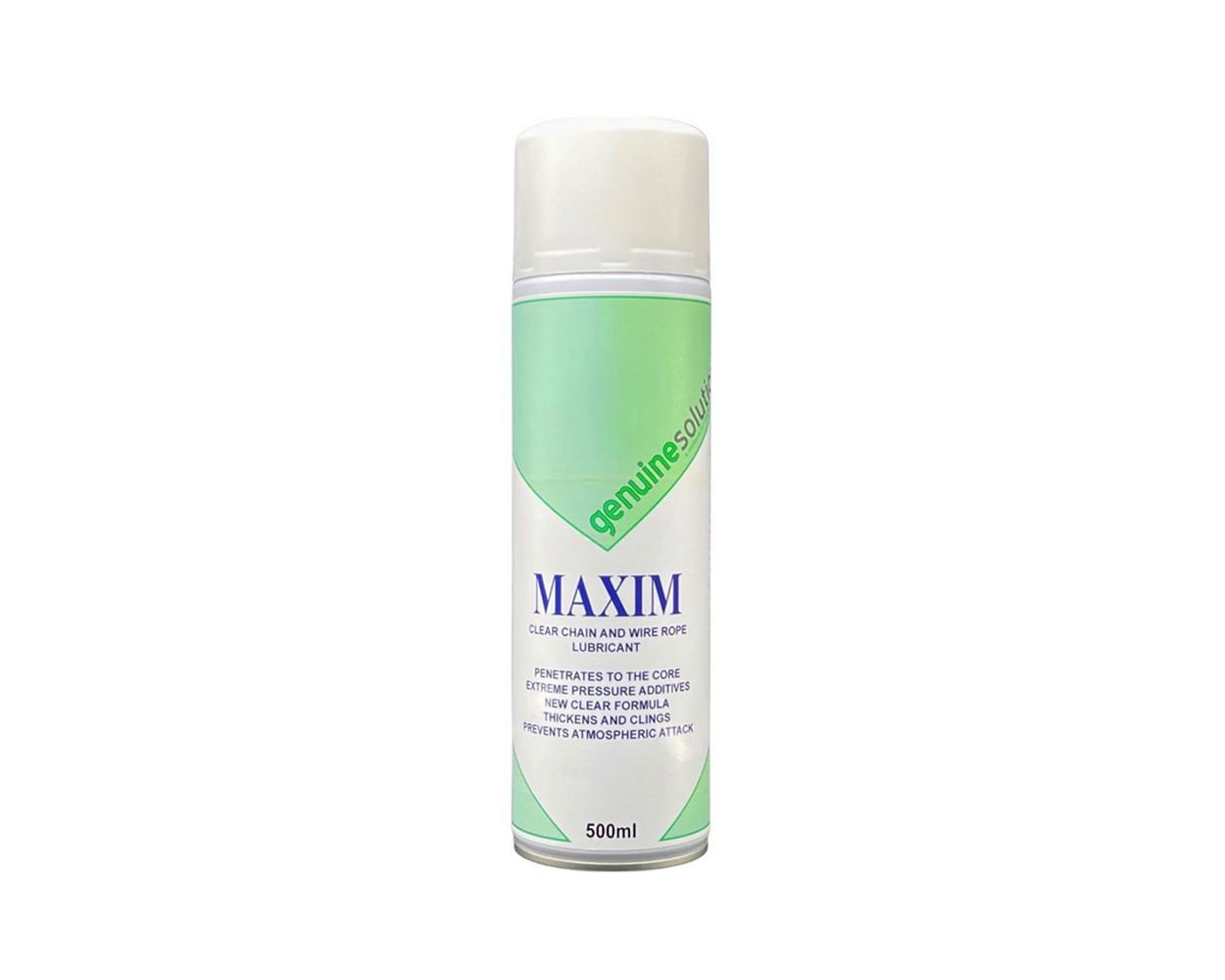 MAXIM CLEAR CHAIN & CABLE LUBRICANT 500ML AEROSOL    *GS