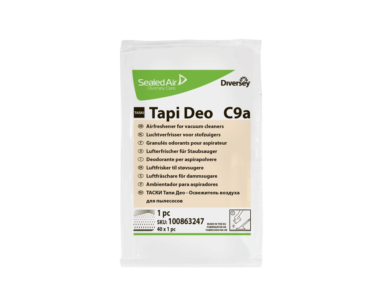 TASKI TAPI DEO - VAC FRESHNERS 40 PER CASE