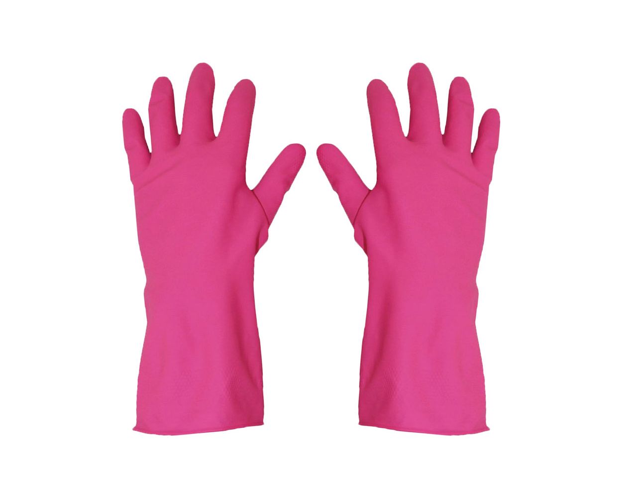 WASHING UP GLOVES PINK/RED MEDIUM