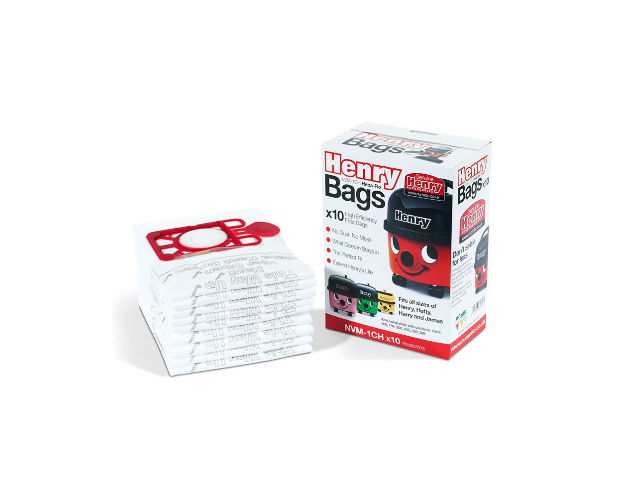 HENRY BAGS ORIGINAL BOXED 10 PER BOX