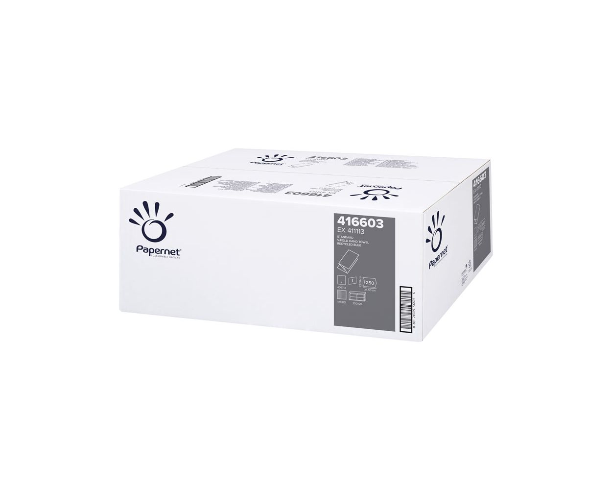 BLUE V /INTERFOLDED HAND TOWEL 5000 TOWELS PER CASE