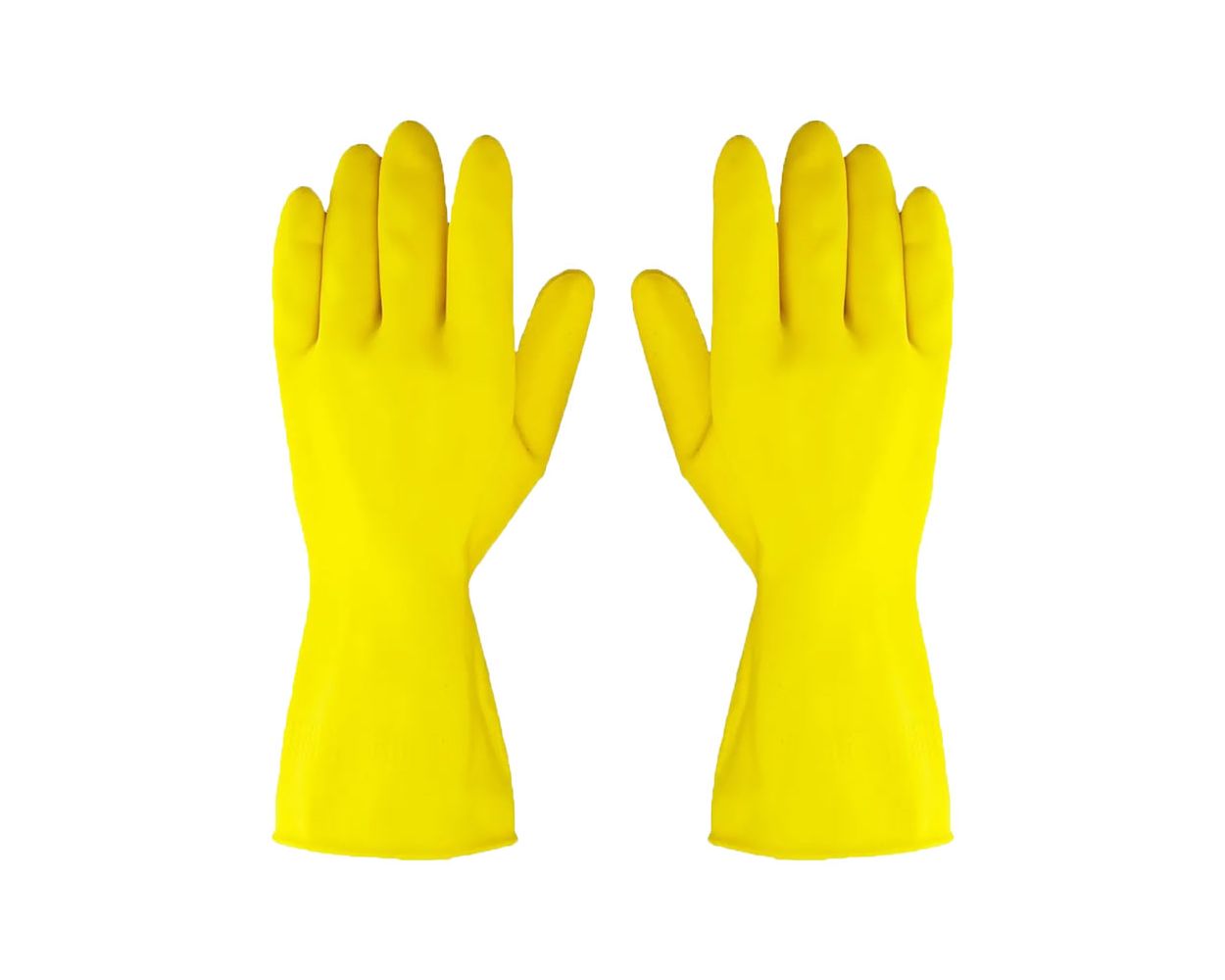 LINED LATEX GLOVE - XL 9.5 YELLOW WASHING UP GLOVE