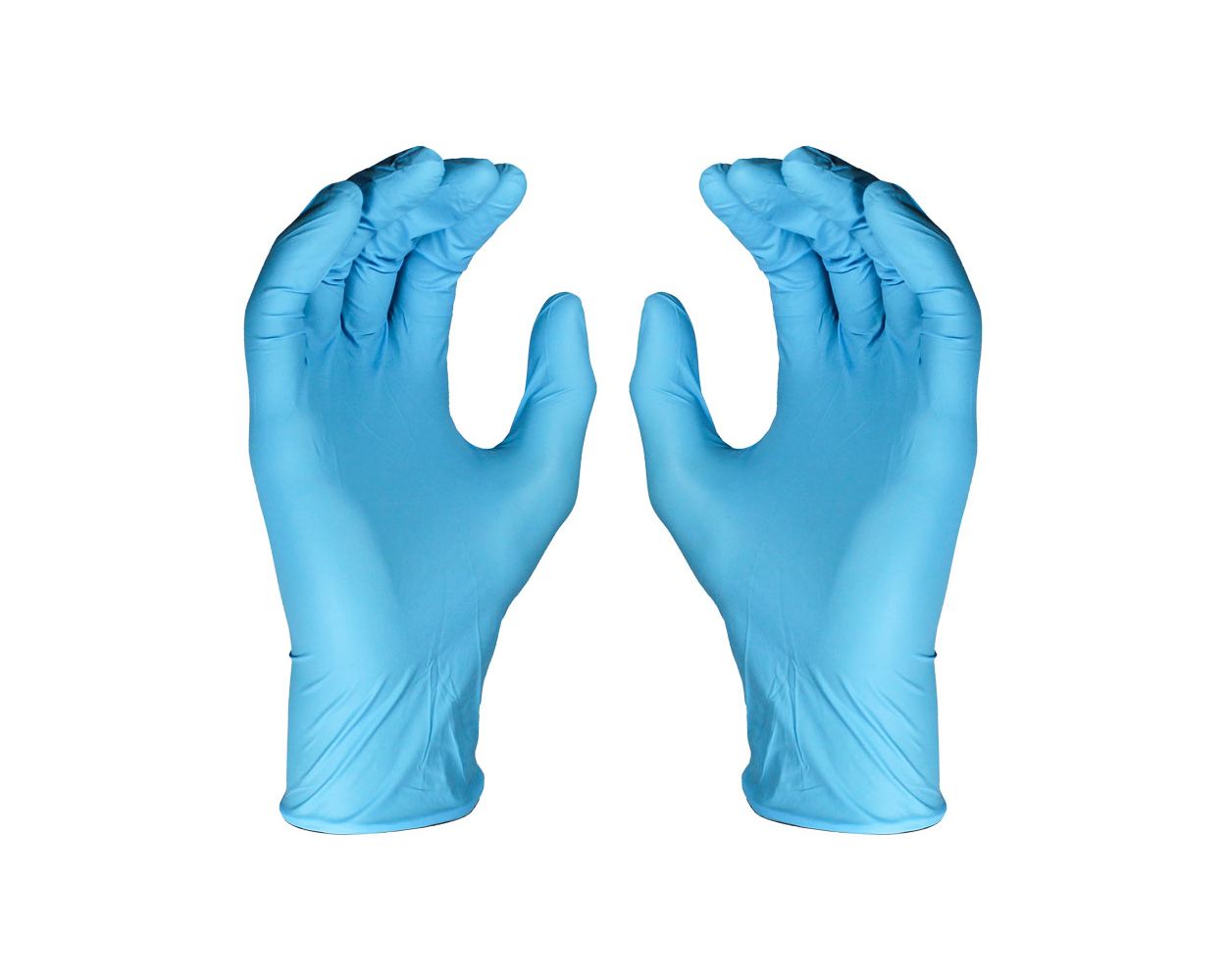 BLUE NITRILE DISPO GLOVE MED POWDER FREE     GD19
