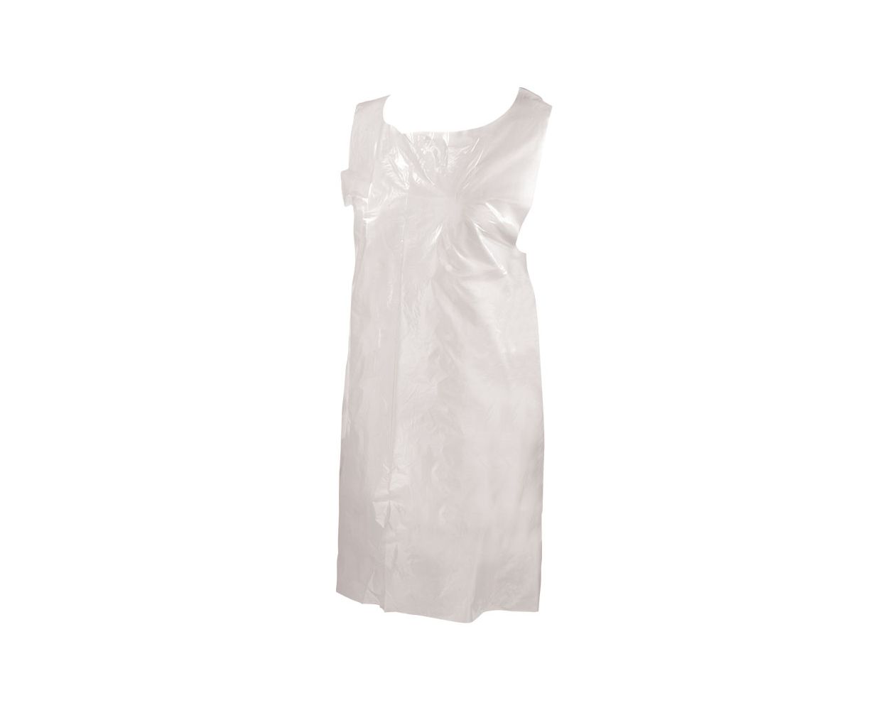 WHITEPOLYTHENE APRON ON A ROLL 200 PER ROLL 5 ROLLS PER BOX