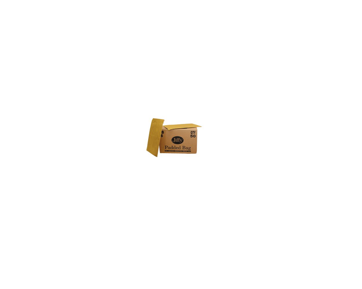 NO 6 JIFFY BAGS 50/CASE