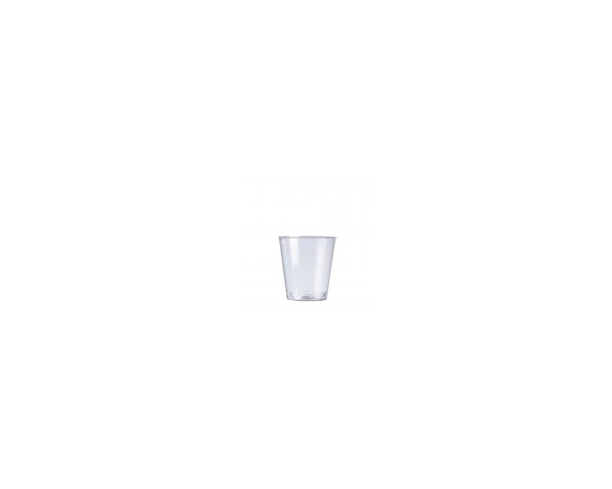 25ML SHOT GLASS - CLEAR 1000 PER BOX