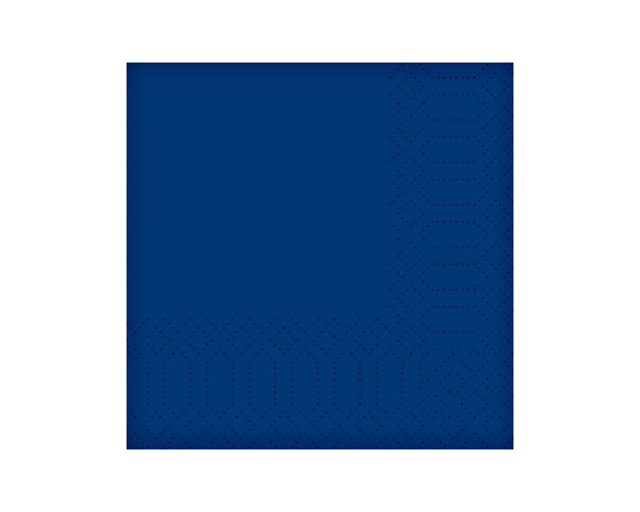 16"/40CM 2PLY TISSUE DARK BLUE NAPKIN 1250/CASE 178987