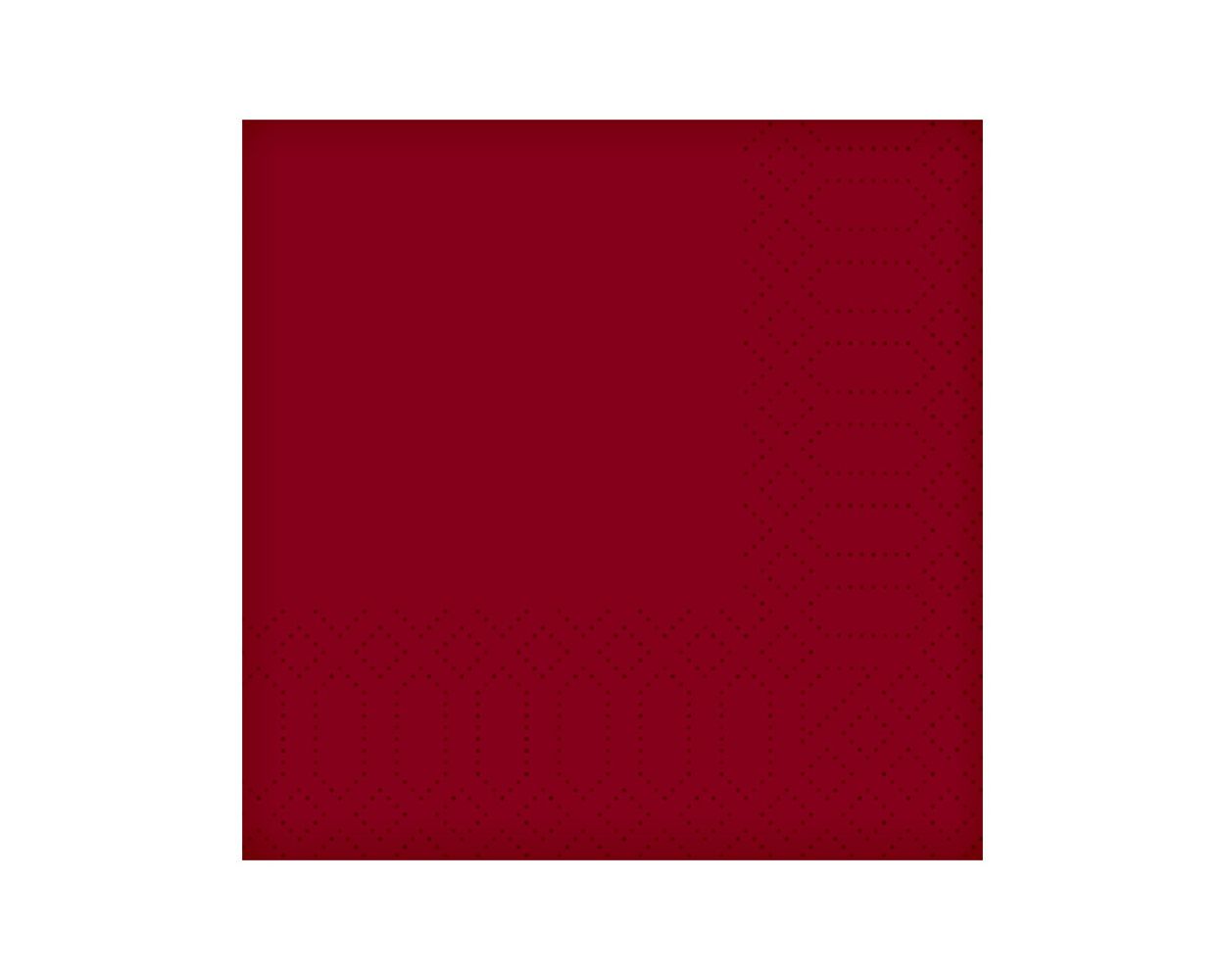 16"/40 2PLY TISSUE BORDEAUX NAPKIN 1250/CASE
