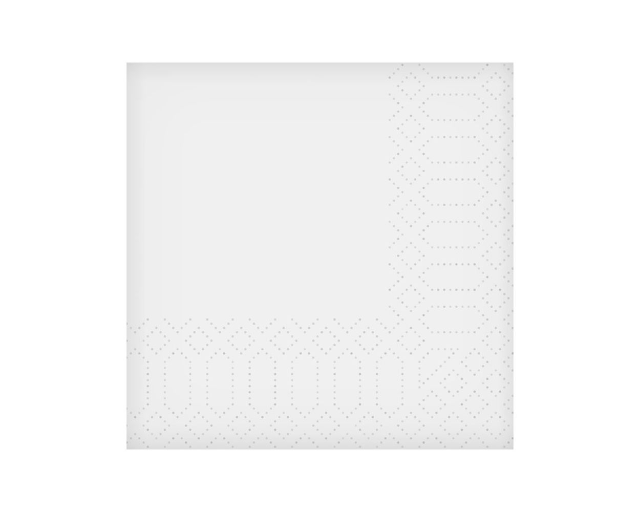 NAPKIN COCKTAIL - WHITE 2PLY 24X24CM 2400 PER CASE 168396