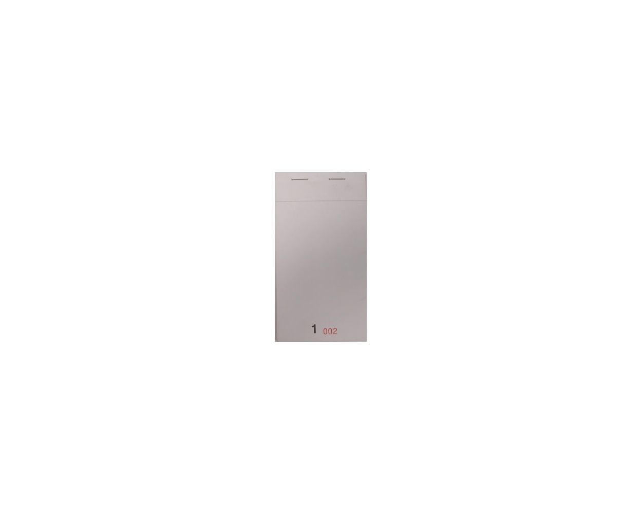 RESTAURANT CHECK PADS DUPLICATE CARBONLESS